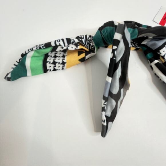 Becca Size X-Small Green Printed Reversible Hipster Swim Bottom Separates - Picture 5 of 15